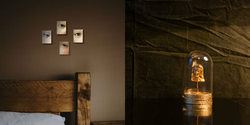 Augen-Blick und Maria unter der Haube