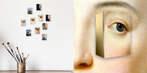 das kleine Format Mix, Augen-Blick gold 04